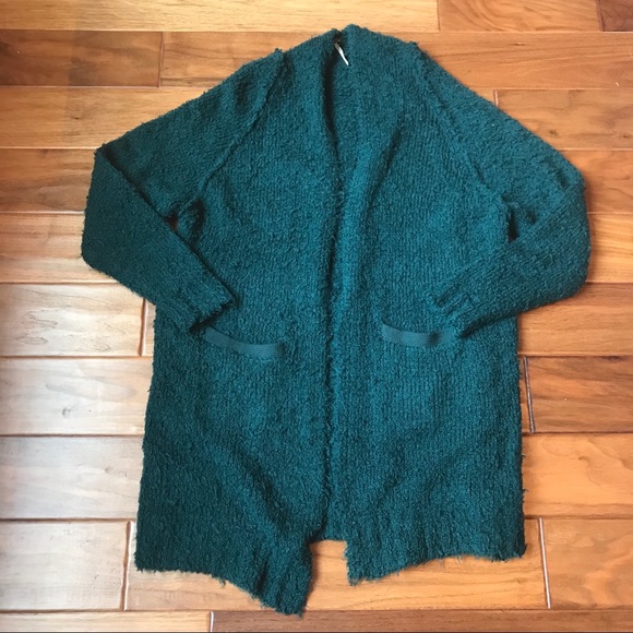 Free People Once in A Lifetime Fuzzy Long Cardigan Size S NEW - Picture 3 of 10